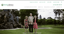 Desktop Screenshot of businesspartnersalbany.com
